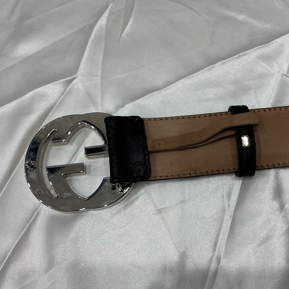 Authentic GUCCI GG monogram leather belt🌹🌹 - Picture 8 of 14